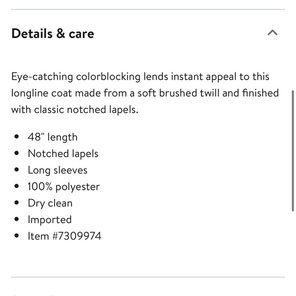 Steve Madden Caroline Colorblock Coat - Picture 4 of 12